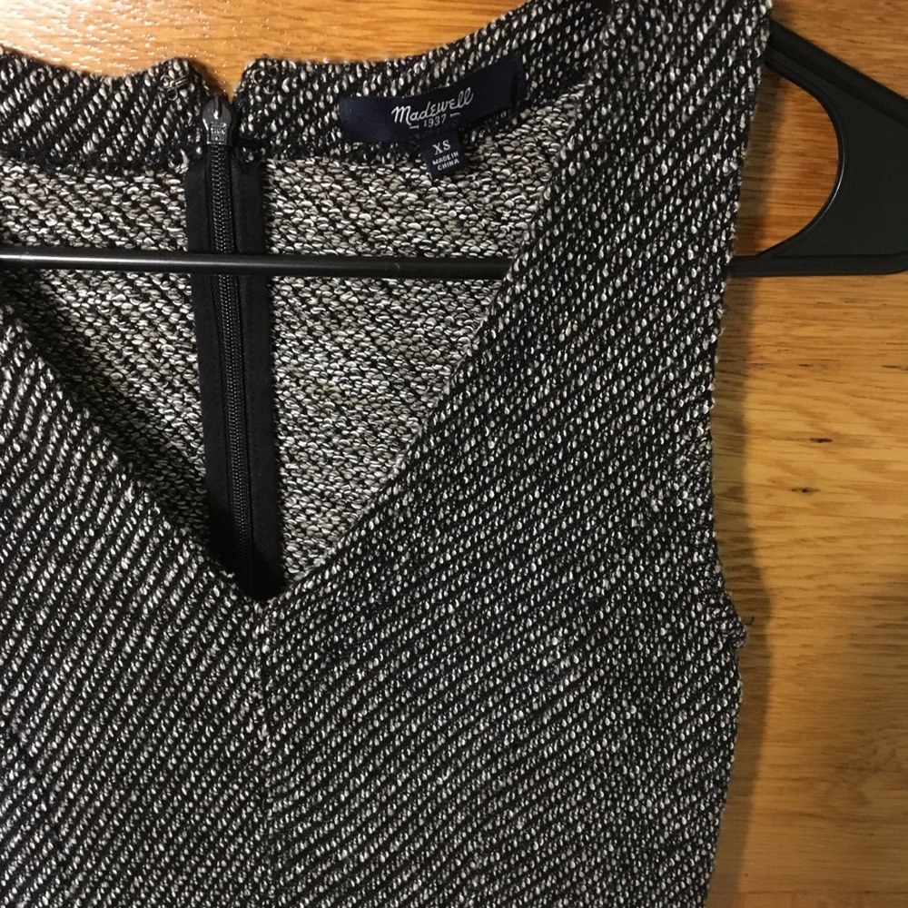 Madewell Knot Twill Terrace Sleeveless Dress - Picture 3 of 8